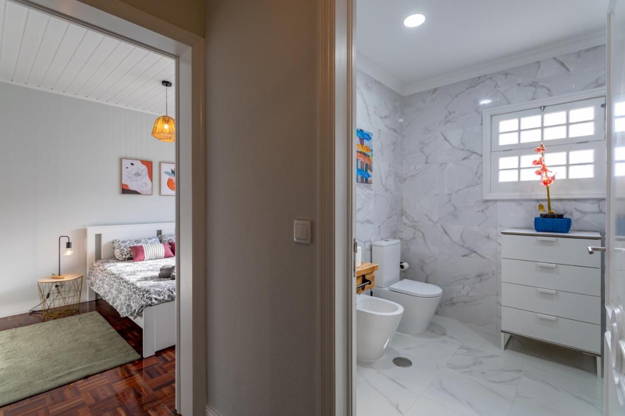 Casa Da Praia Dos Moinhos Ribeira Grande Bagian luar foto